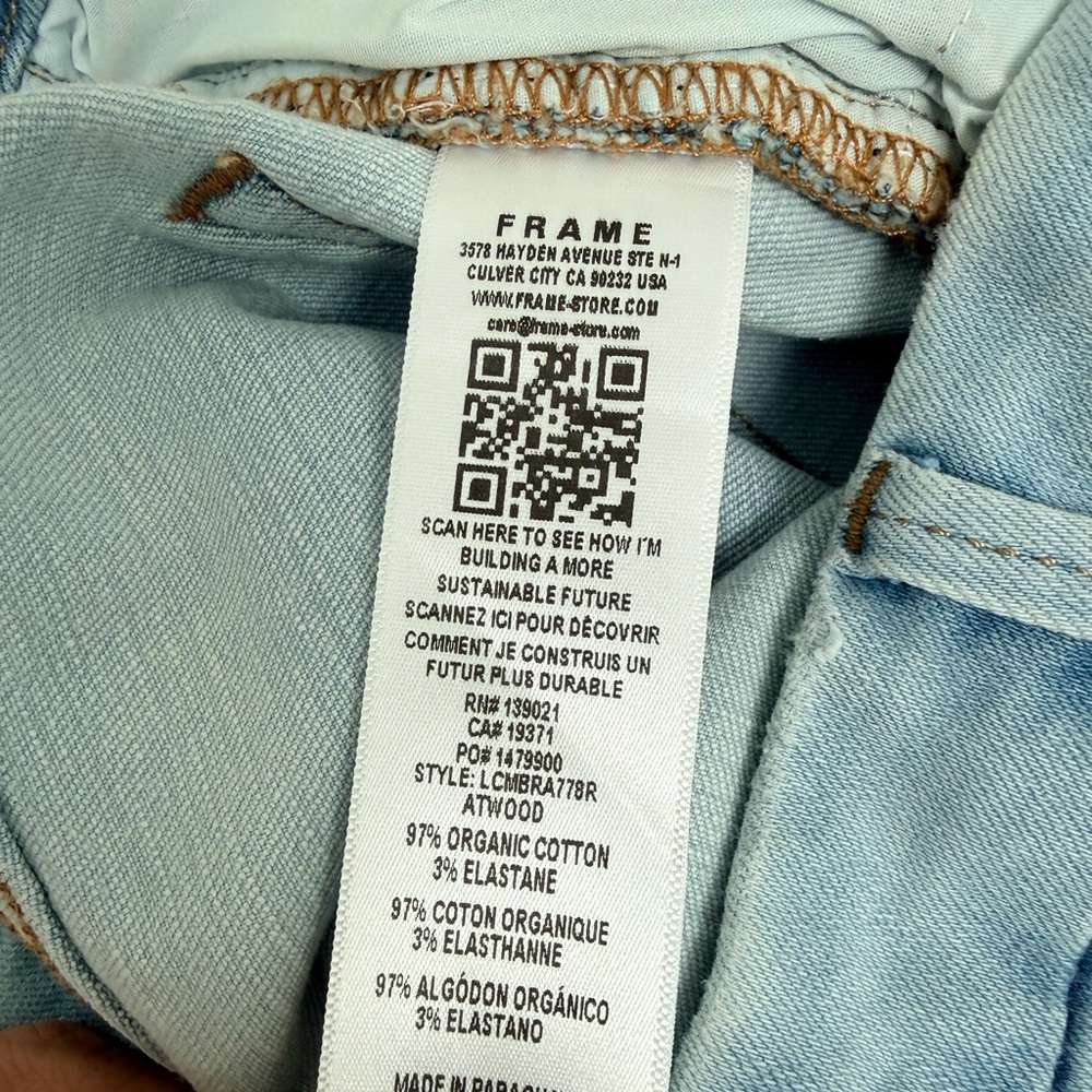 Frame Denim Le Crop Mini Boot Jeans - Picture 10 of 12